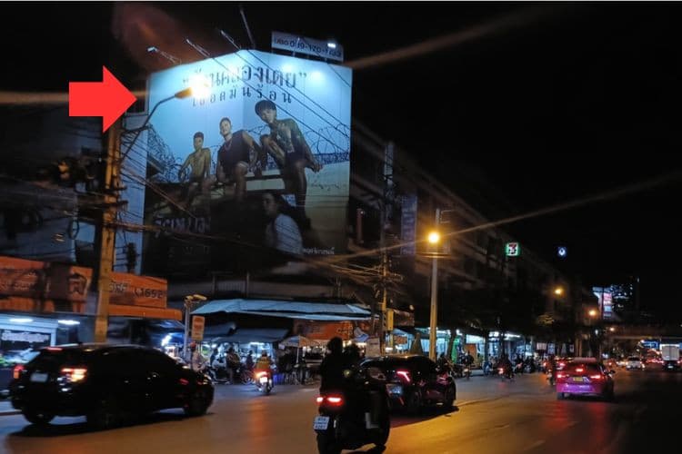 1 Panel Classic Billboard Billboard at Rama 4 Road, Soi Pakchit 1 (Near SCB), Bangkok, Bangkok