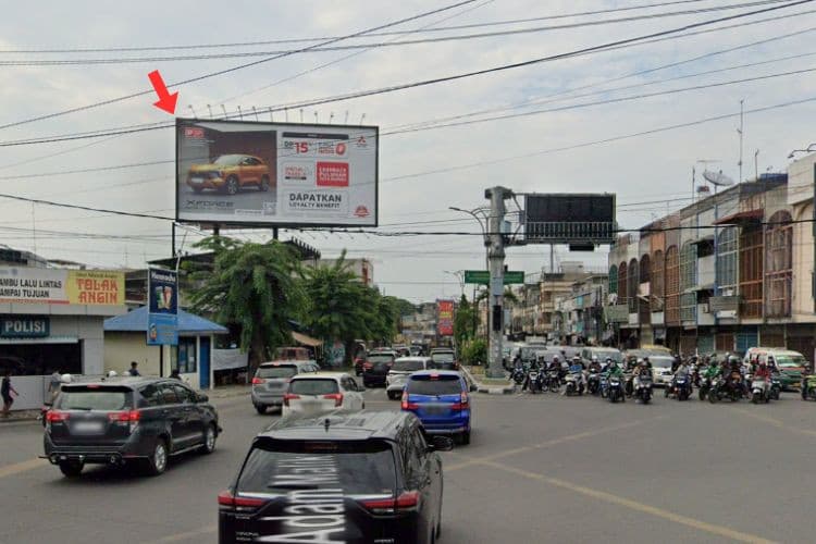 1 Panel Horizontal Static Billboard at Jl. Yos Sudarso, Medan, Sumatera Utara  (nearby Politeknik Kesehatan Dr. Rusdi Medan)