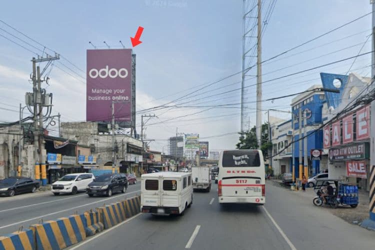 1 Panel Vertical Rooftop Billboard at Emilio Aguinaldo Highway, Talaba 7, Bacoor, Cavite (Nearby St. Dominic Hospital & Talaba Police Station)