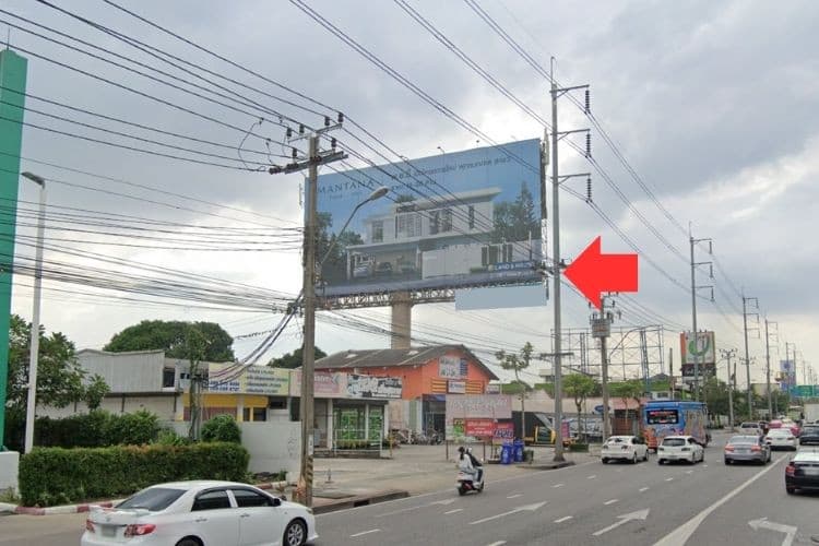 1 Panel Horizontal Classic Billboard Billboard at Boromratchonni Road, Bangkok, Taling Chan, Bangkok
