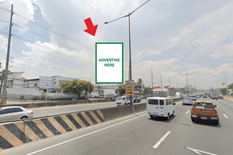 1 Panel Vertical Free Standing Billboard at 19-10 E. Service Road, Valenzuela, Metro Manila (Across NLEX Drive & Dine)