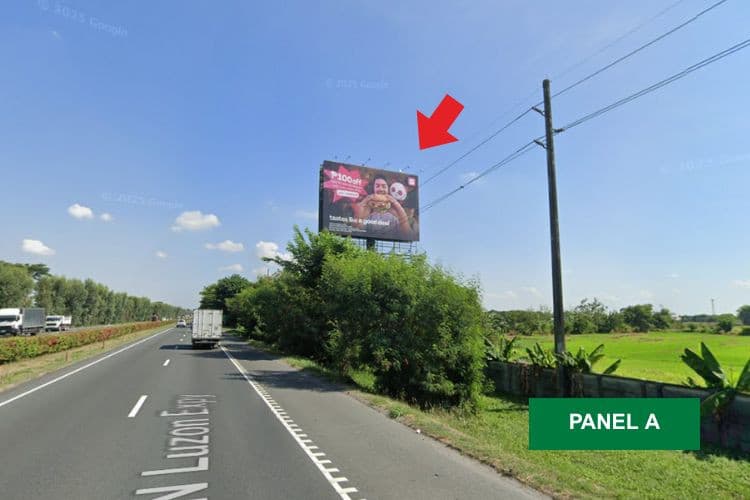 1 Panel Horizontal Free Standing Billboard at Pila Duquit, Mabalacat, Pampanga (Northbound-facing, Near SCTEX Ramp A Side)