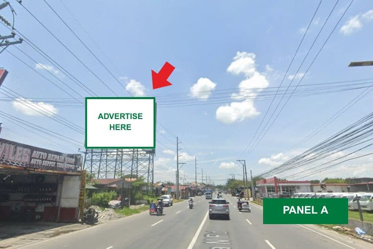 Horizontal Rooftop Billboard at McArthur Highway, Tarlac City, Tarlac (Near SM City Tarlac Side A, Day View)