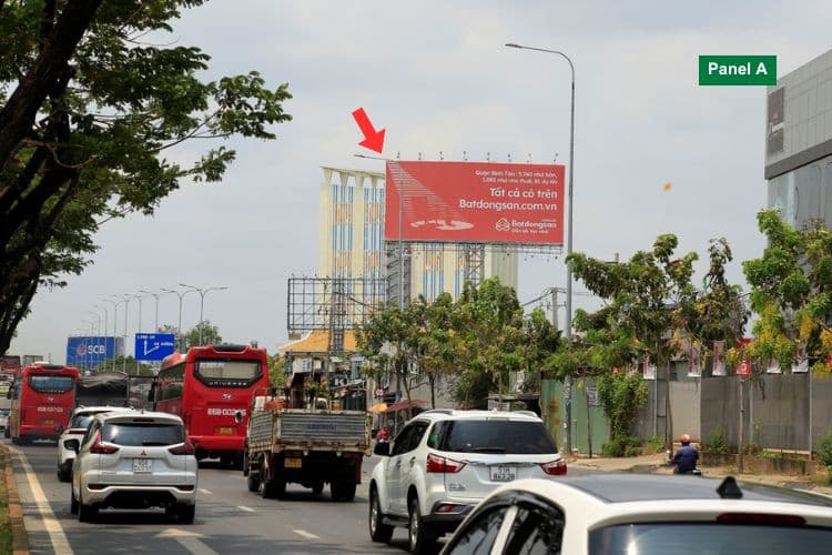 Horizontal Unipole Billboard at 84 Le Tan Be, Ho Chi Minh City
