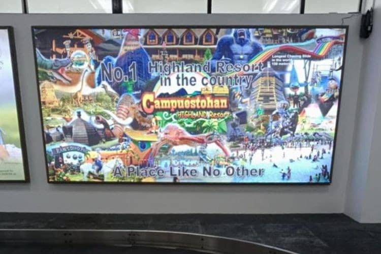 Lightbox Billboard at Bacolod - Silay Airport (Arrival), Silay, Negros Occidental (Baggage Claim Area)