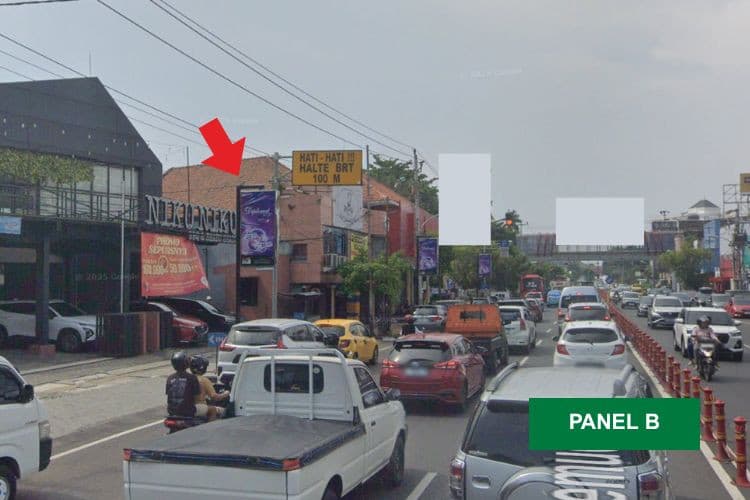 Horizontal Neonbox Billboard at Jl. Pemuda, Semarang, Jawa Tengah  (Near CIMB)