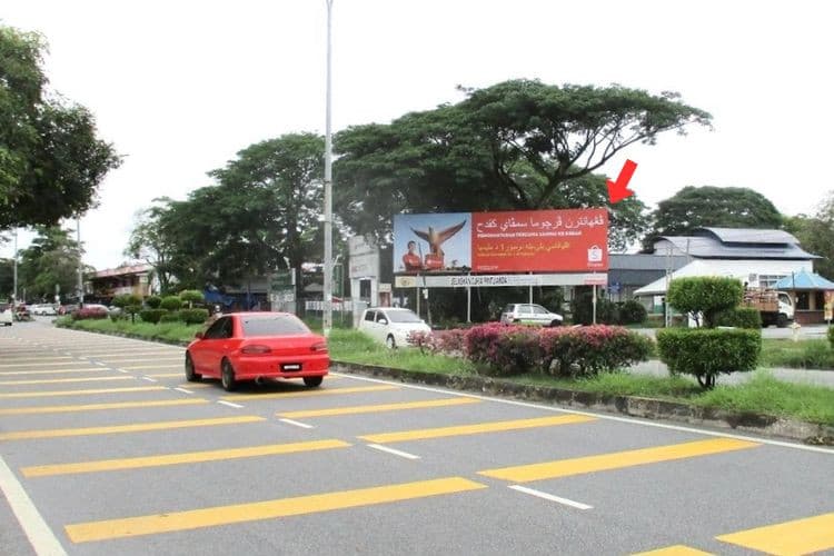1 Panel Free Standing Billboard at Jalan Langgar, Taman Shahab, Alor Setar, Kedah (near Shell Petrol Station)