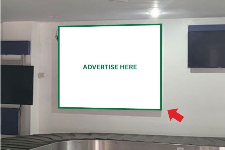 1 Panel Horizontal Lightbox Billboard at Kalibo International Airport, Kalibo, Aklan (Domestic Arrival Baggage Claim)
