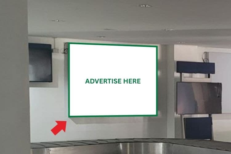 1 Panel Horizontal Lightbox Billboard at Kalibo International Airport, Kalibo, Aklan (Domestic Arrival Baggage Claim)