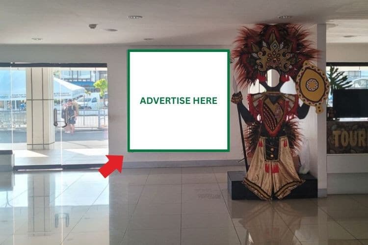 1 Panel Square Lightbox Billboard at Kalibo International Airport, Kalibo, Aklan (Domestic Arrival Exit)