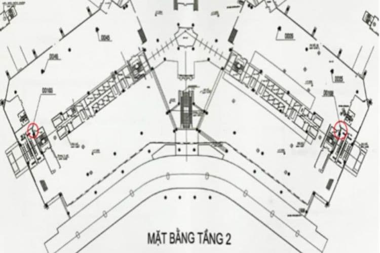 Map - Vertical Airport LED Screen Billboard at Noi Bai International Airport, Ha Noi City (Boarding Gate 1 & 12 )