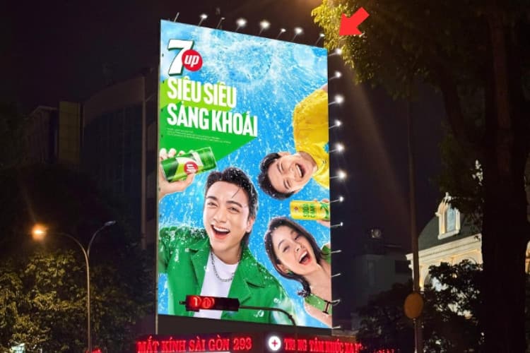 1 Panel Vertical Wallscape Billboard at 291 Dien Bien Phu, Xuan Hoa Ward, Ho Chi Minh City
