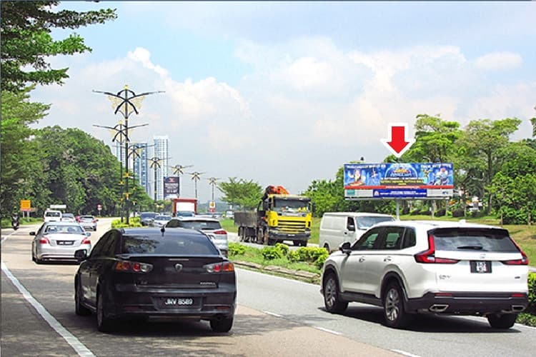 Free Standing Billboard at JB East Coast Highway, Permas Jaya, Johor Bahru, Johor
