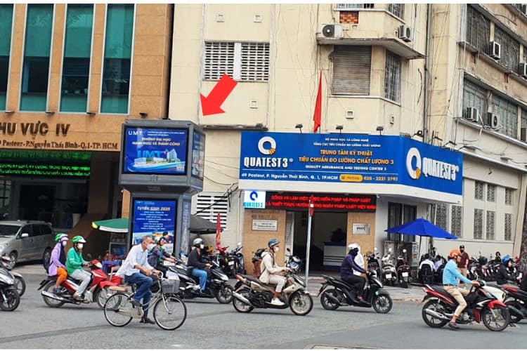 8 Sided E-tower Panel Billboard at 49 Pasteur (Intersection of Ham Nghi & Pasteur), Sai Gon Ward, Ho Chi Minh City (Ham Nghi 4 Station)