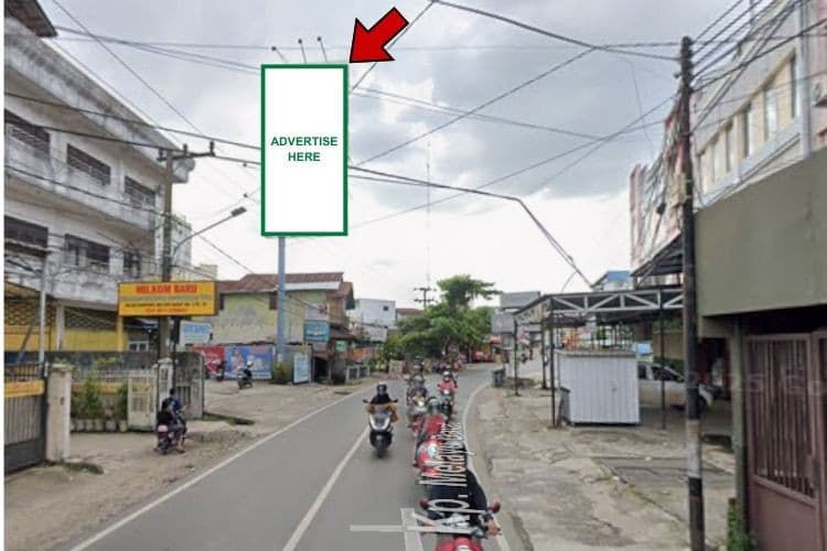 1 Panel Vertical Static Billboard di Jl. Kp. Melayu Darat, Banjarmasin, Kalimantan Selatan  (in front of Dunia Ibu dan Anak)