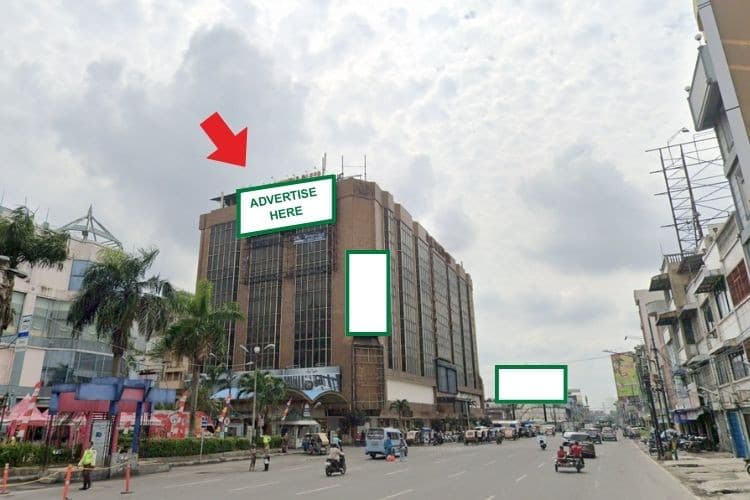 1 Panel Horizontal Static Billboard at Jl MT. Haryono, Medan, Sumatera Utara  (On Olympia Plaza, Upper Side)