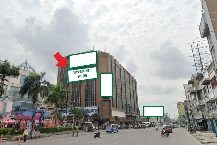 1 Panel Horizontal Static Billboard at Jl. MT. Haryono, Medan, Sumatera Utara  (on Olympia Plaza, Bottom Side)