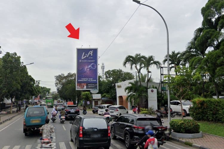 1 Panel Vertical Static Billboard at Jl. Perintis Kemerdekaan, Medan, Sumatera Utara  (Nearby Hotel Grand Mercure)