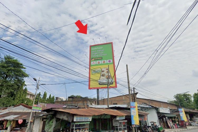1 Panel Vertical Static Billboard at Jl. Monongsidi, Medan, Sumatera Utara  (Intersection Jl. Karya Kasih)