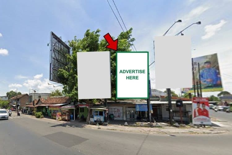 1 Panel Vertical Static Billboard at Jl. Bantul, Yogyakarta, Daerah Istimewa Yogyakarta  Intersection Dongkelan (3)