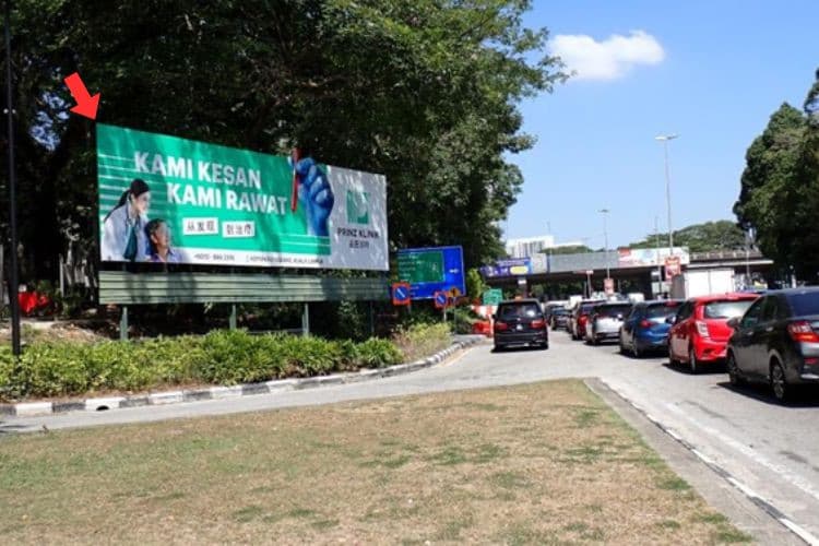 1 Panel Free Standing Billboard at Lebuhraya Selayang - Kepong, Taman Kepong Indah, Sungai Buloh, Selangor
