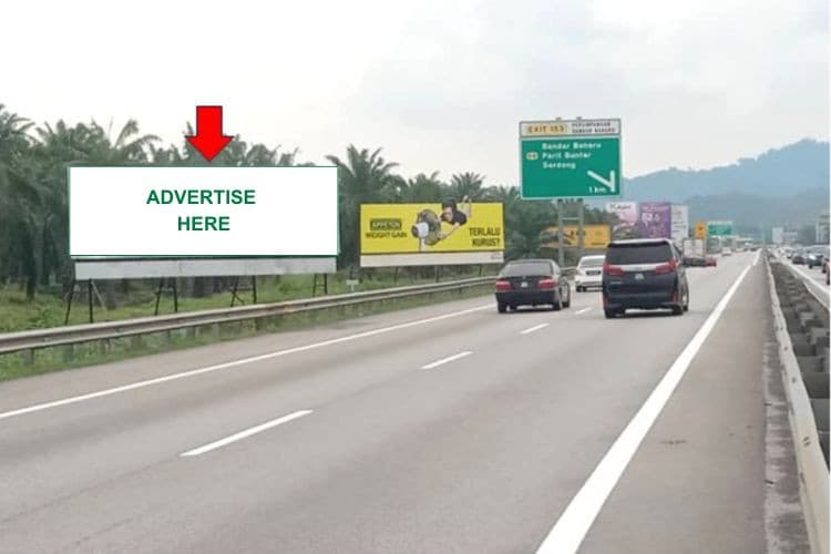 1 Panel Free Standing Billboard at NSE KM 178.0 Bandar Baharu, Kedah (near Jawi Interchange) (NB)
