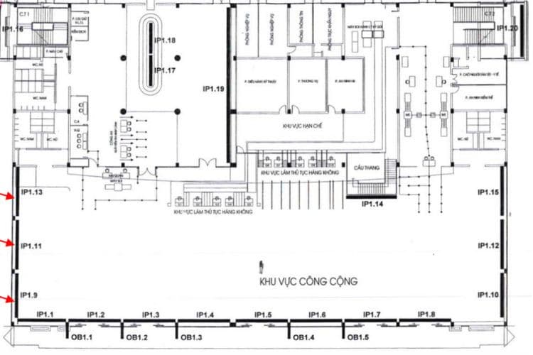 Map - Horizontal Wall-mounted Pano Billboard at Dong Hoi Airport, Dong Thuan Ward, Quang Tri (IP 1.11 Level 1, airline ticketing area, to the right of the arrivals exit, shared public hall for both departures and arrivals)