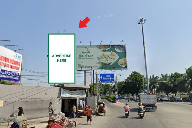 Vertical Static Billboard at Jl. A Yani, Surakarta, Jawa Tengah  (View 2)