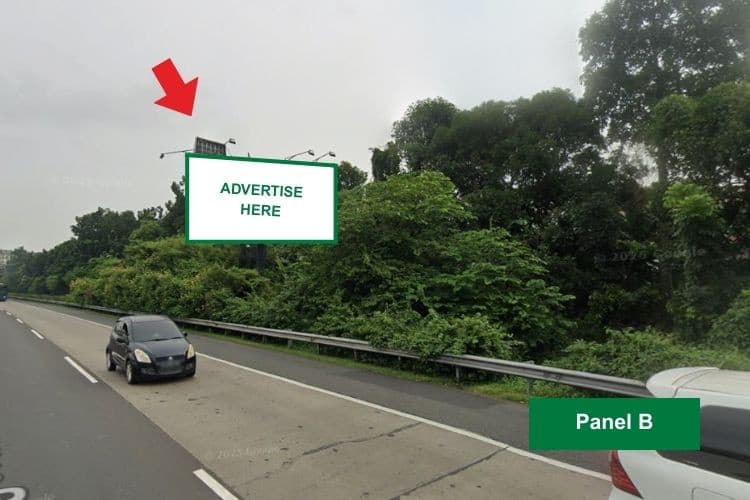 1 Sided Horizontal Static Billboard at Tol Jagorawi KM 8+200, Jakarta Timur, DKI Jakarta (Side B)