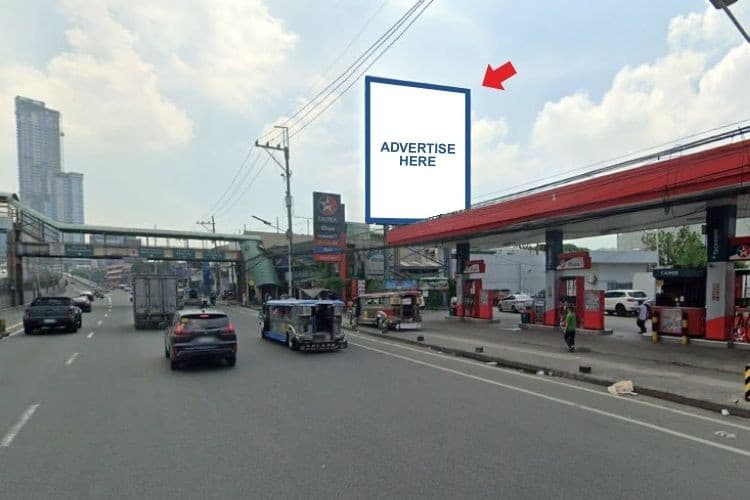 1 Panel Vertical Digital Screen Billboard at EDSA Malibay, Pasay, Metro Manila (Beside Caltex Station)