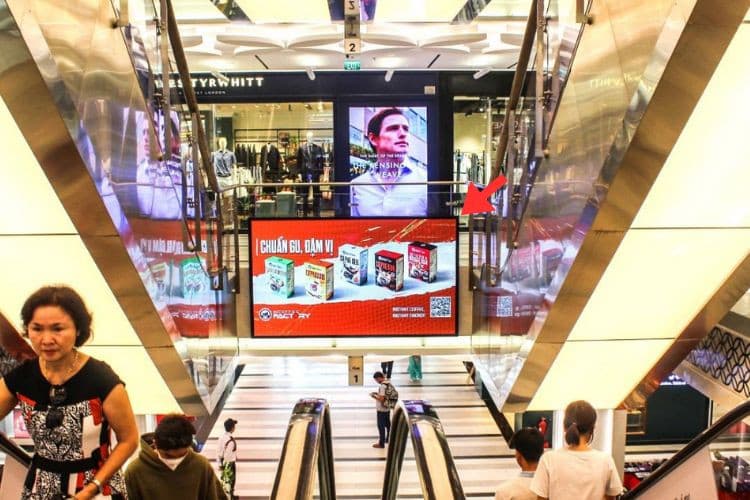 4 màn hình LED tại 126 Hồng Bàng, Phường Chợ Lớn, TP. Hồ Chí Minh (Hùng Vương plaza)