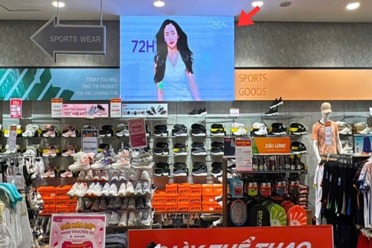 9 màn hình LCD tại Aeon Bình Tân, Phường Bình Trị Đông, TP. Hồ Chí Minh
