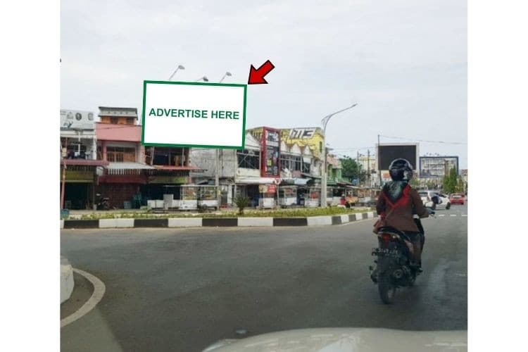 1 Panel Horizontal Static Billboard at Jl. Teuku Cik Dittiro, Banda Aceh, Aceh  (nearby Simpang Surabaya)