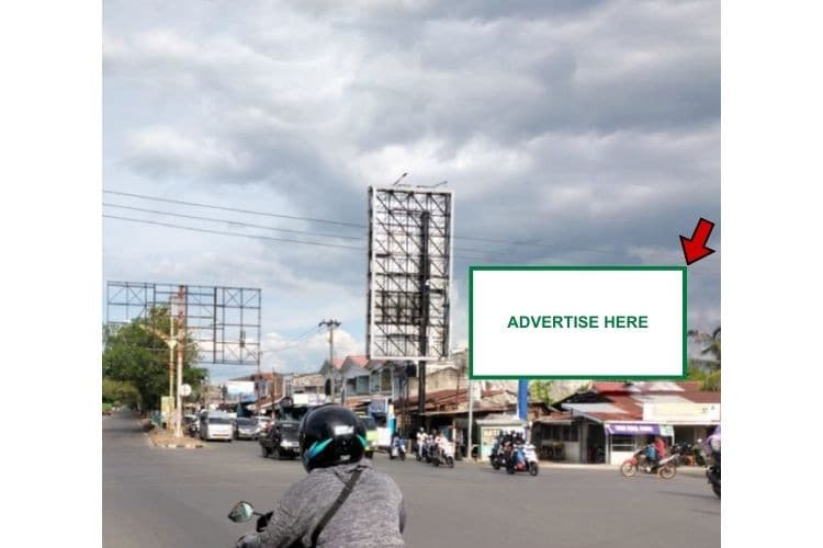1 Panel Horizontal Static Billboard at Jl. Elak, Banda Aceh, Aceh  (at Simpang Keutapang)