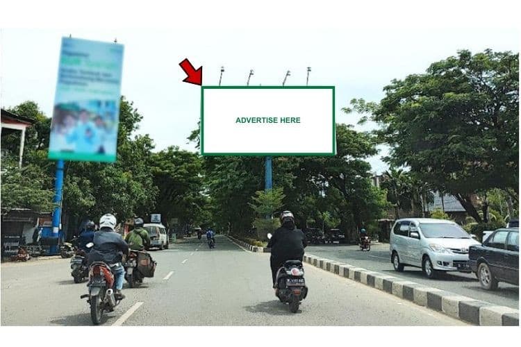 1 Panel Horizontal Static Billboard at Jl. Prof. Ali Hasyimi, Banda Aceh, Aceh (nearby Simpang BPKP)