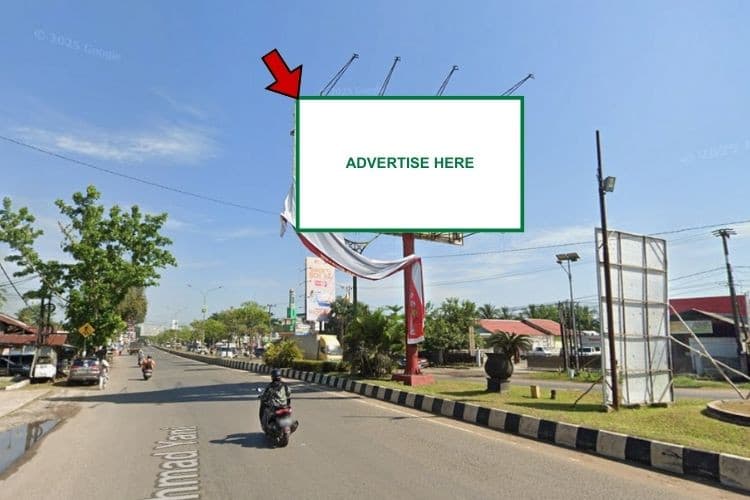 1 Panel Horizontal Static Billboard at Jl. Ahmad Yani KM. 19, Banjarmasin, Kalimantan Selatan  (nearby Bundaran Liang Anggang)