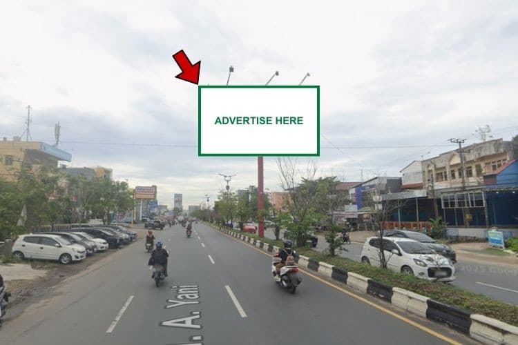 1 Panel Horizontal Static Billboard at Jl. Ahmad Yani KM. 7, Banjarmasin, Kalimantan Selatan  (nearby CitraLand)