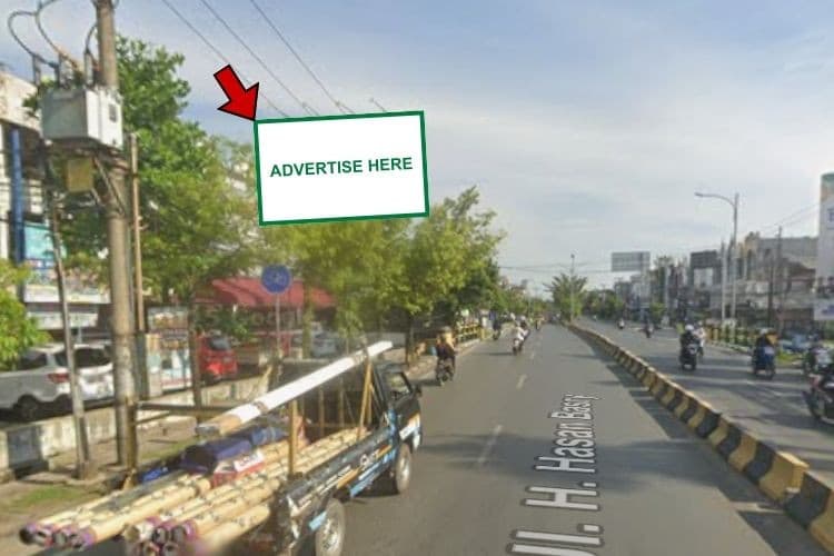 1 Panel Horizontal Static Billboard di Jl. H. Hasan Basry, Banjarmasin, Kalimantan Selatan  (nearby Bundaran Air Mancur Kayutangi)