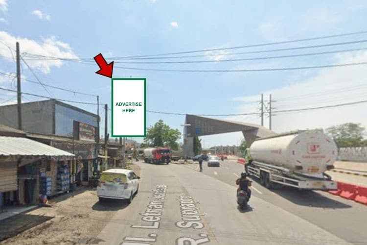 1 Panel Vertical Static Billboard at Jl. Raya Karang Bolong, Cilegon, Banten (nearby railway crossing KA Cigading)