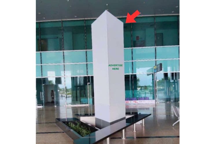 Bảng quảng cáo 3 mặt tại Cảng hàng không quốc tế Cam Ranh, Phường Bắc Cam Ranh, Khánh Hòa