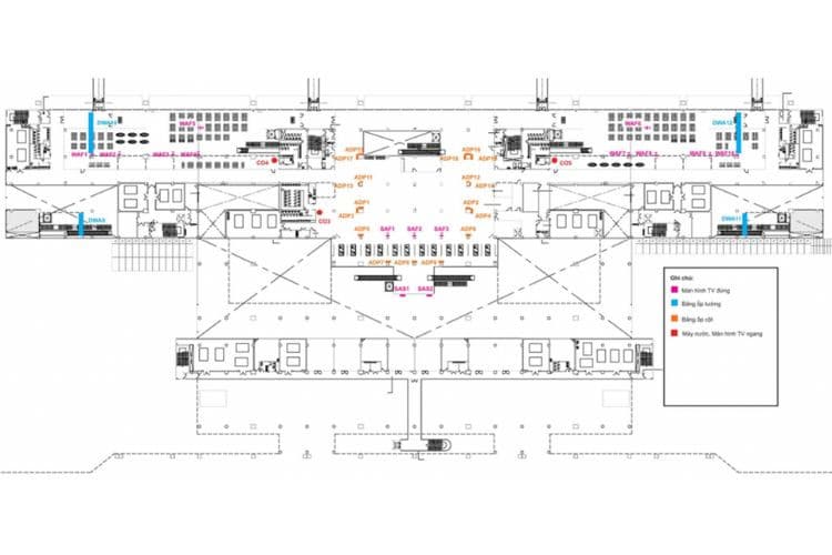 Map - Vertical Airport LED Screen Billboard at Cam Ranh International Airport, Bac Cam Ranh Ward, Khanh Hoa