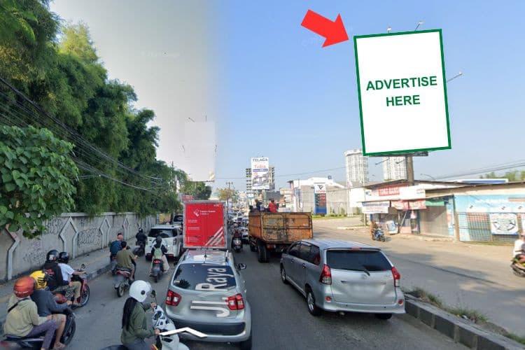 1 Sided Vertical Static Billboard at Jl. Raya Legok , Klp. Dua, Kelapa Dua, Kabupaten Tangerang, Banten (nearby SPBU Vivo, Side A)