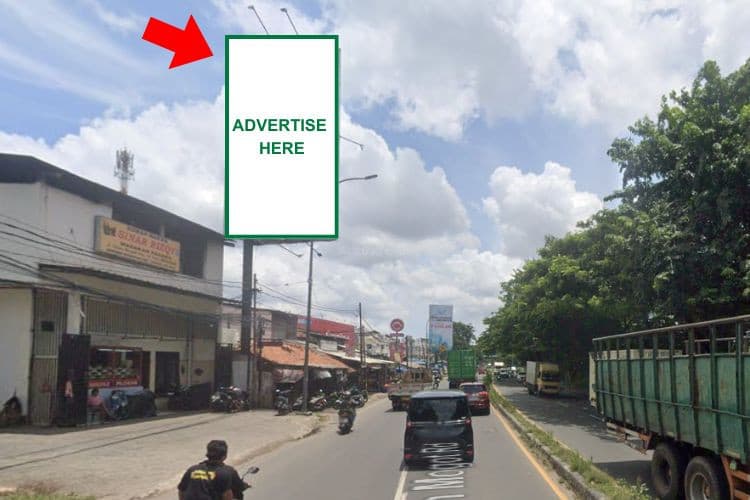 1 Sided Vertical Static Billboard at Jl. Daan Mogot, Kb. Besar, Batuceper, Tangerang, Banten (nearby DISHUB Daan Mogot)