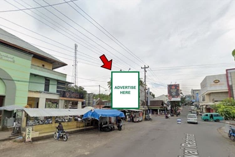 1 Panel Vertical Static Billboard at Jl. Kyai Rachmat - Jl. Raya Grabag, Magelang, Jawa Tengah  (nearby Pasar Umum Grabag)