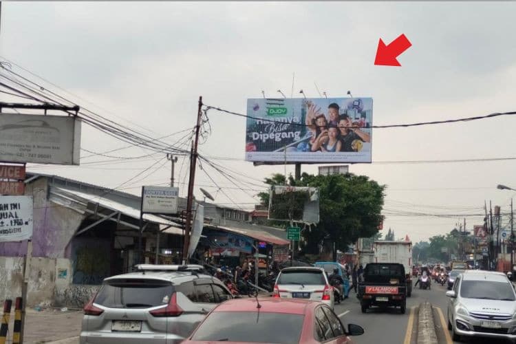 1 Sided Horizontal Static Billboard at Jl. Raya Parung - Ciputat, Serua, Bojongsari, Depok, Jawa Barat 