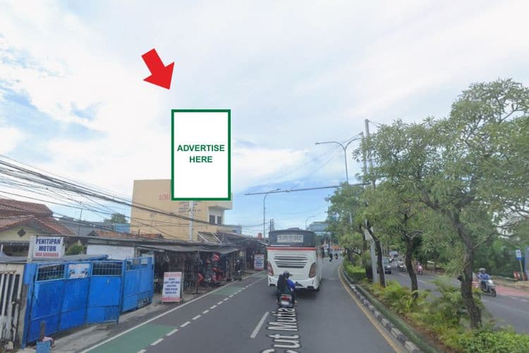 1 Panel Vertical Static Billboard at Jl. Cut Mutia, Margahayu, Bekasi Timur, Bekasi, Jawa Barat 