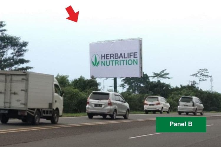 1 Sided Horizontal Static Billboard at Jl. Raya Tol Puncak Cianjur, Pandansari, Ciawi, Bogor, Jawa Barat  (Side B)