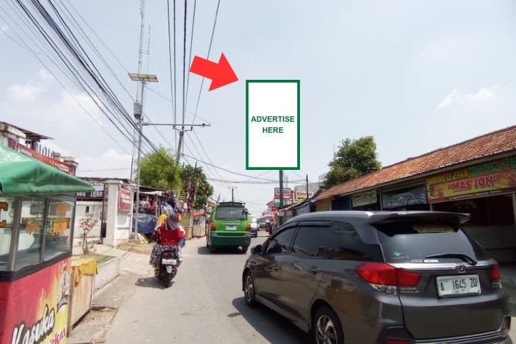 1 Sided Vertical Static Billboard at Jl. Raya Syekh Nawawi Tanara, Kresek, Kresek, Kabupaten Tangerang, Banten (nearby Alfamart Pasar Kresek, side B)