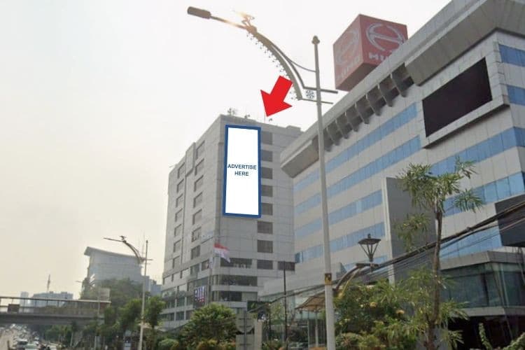 Vertical Videotron Billboard di Jl. MT. Haryono, Jakarta Timur , DKI Jakarta