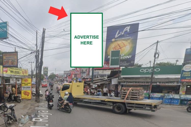 1 Panel Vertical Static Billboard at Jl. Raya Mauk, Sepatan, Sepatan, Kabupaten Tangerang, Banten (Nearby Wedrink)